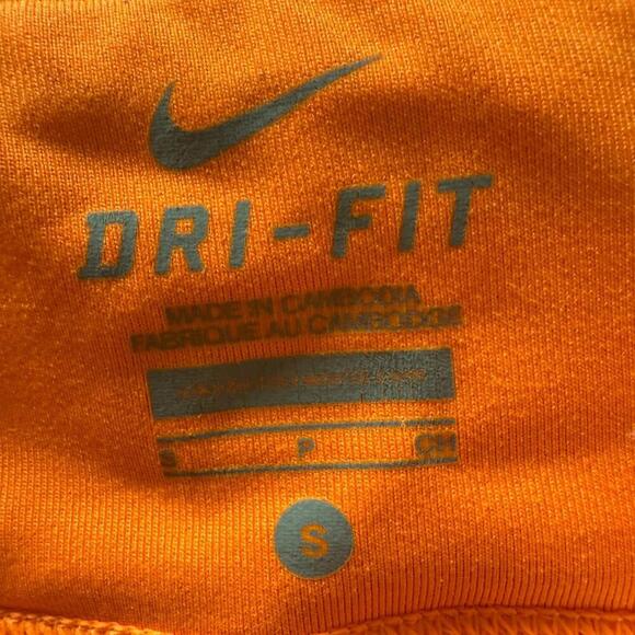 Nike Dri-FIT Orange & Leopard Print Leggings - Size S - Picture 5 of 5